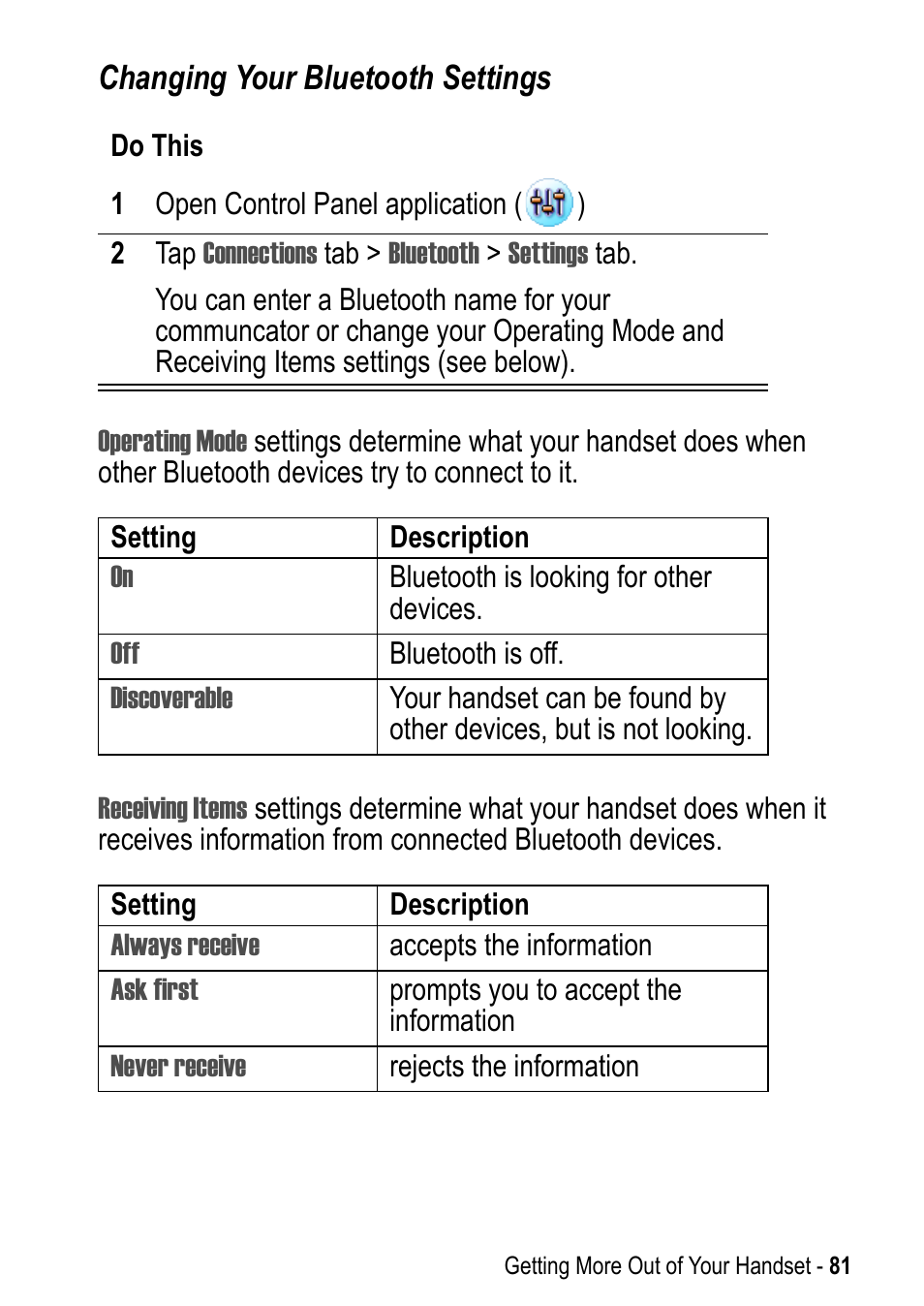 Motorola A925 User Manual | Page 81 / 146