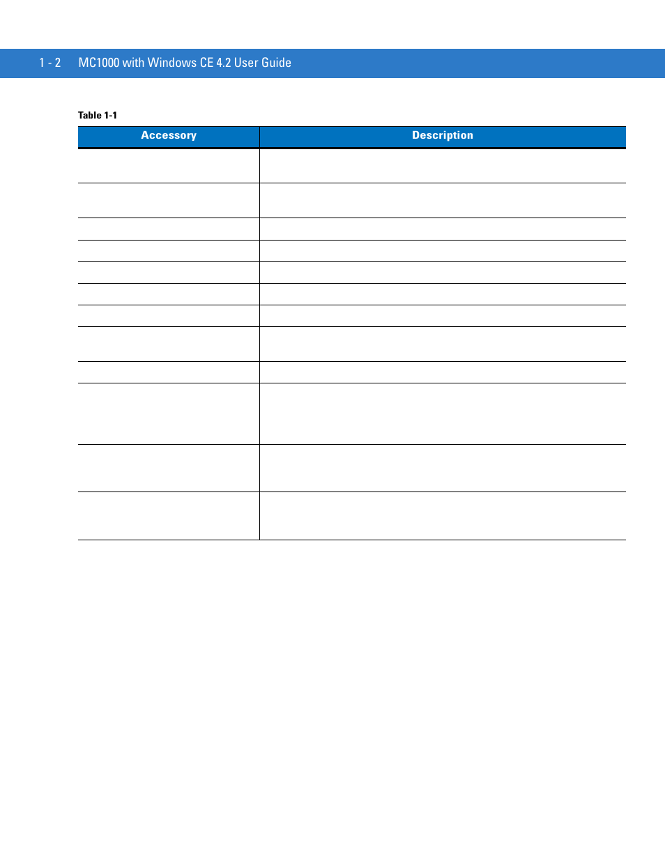 Motorola MC1000 User Manual | Page 14 / 70