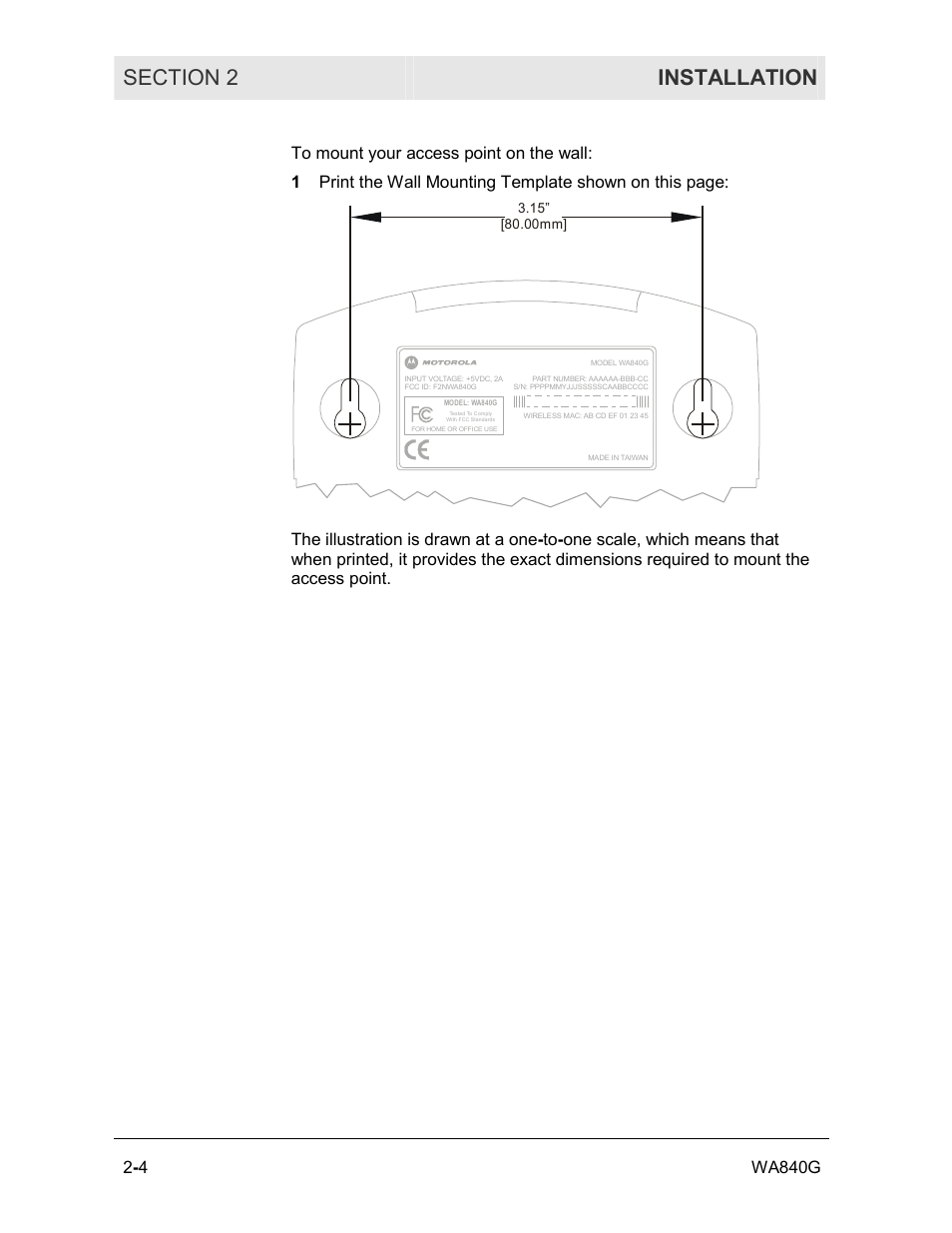 Motorola WA840G User Manual | Page 21 / 77