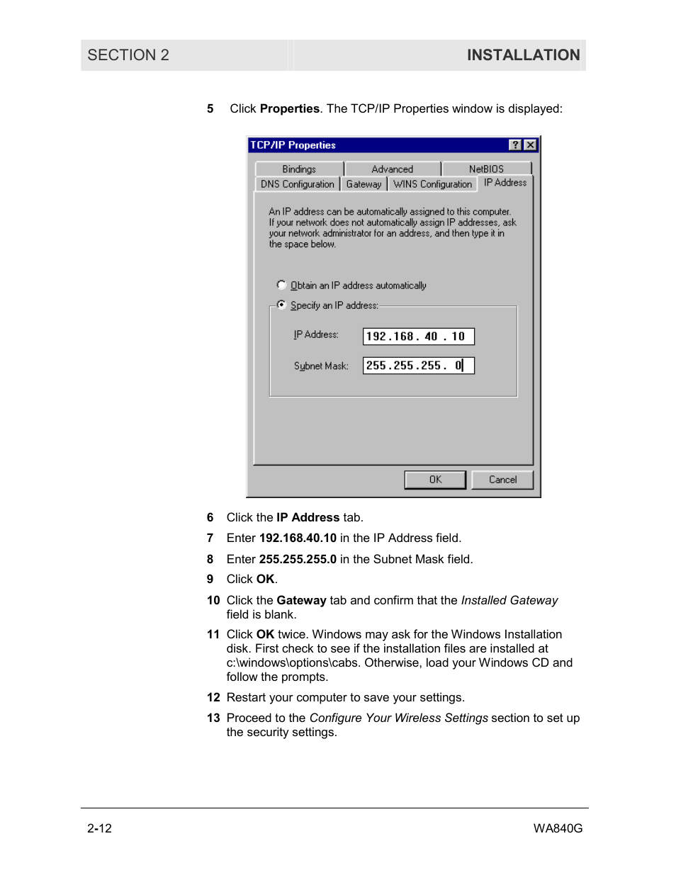 Motorola WA840G User Manual | Page 29 / 77
