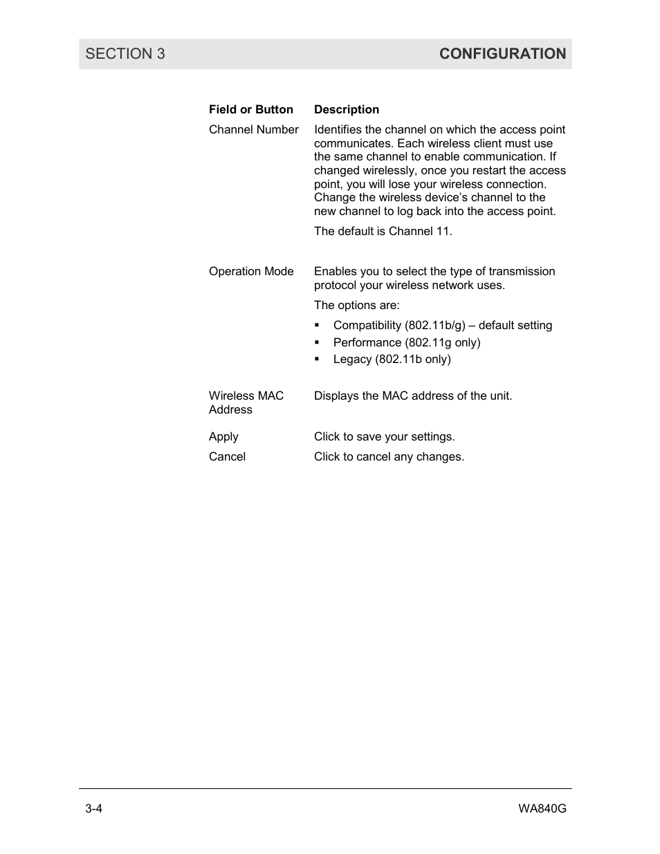 Motorola WA840G User Manual | Page 41 / 77