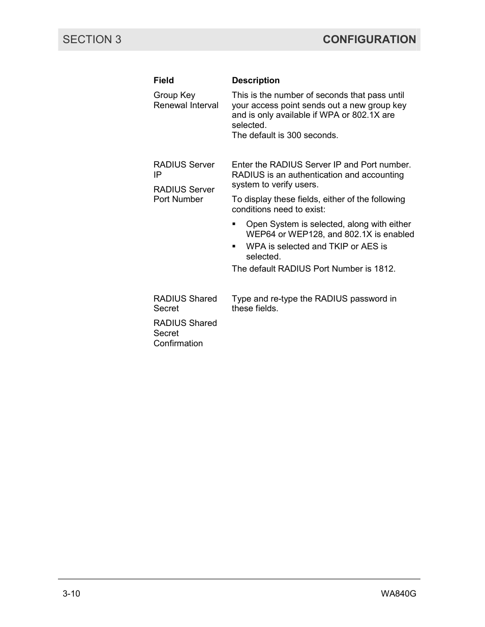 Motorola WA840G User Manual | Page 47 / 77