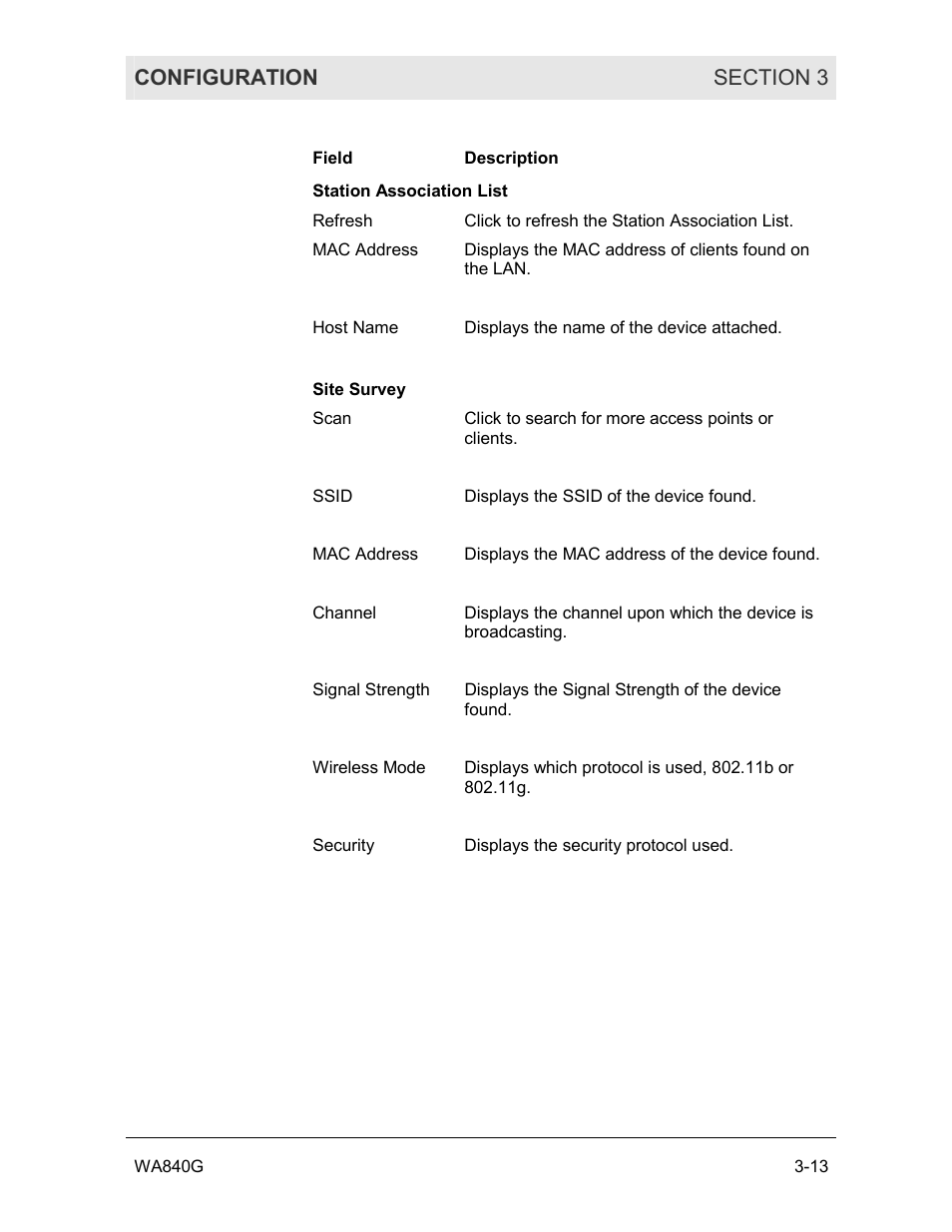 Motorola WA840G User Manual | Page 50 / 77