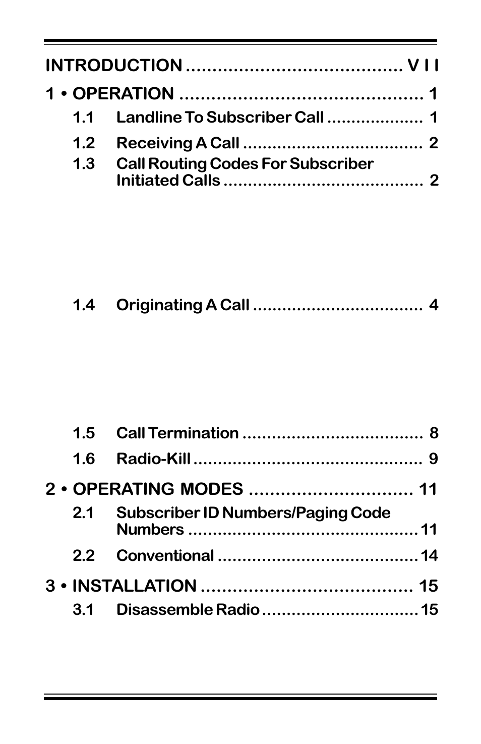 Motorola GP68 User Manual | Page 3 / 44