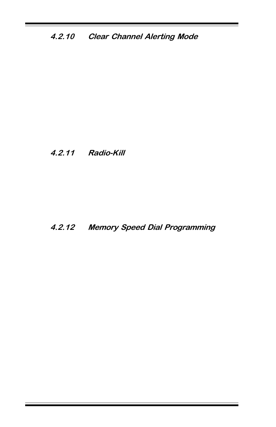 Motorola GP68 User Manual | Page 38 / 44