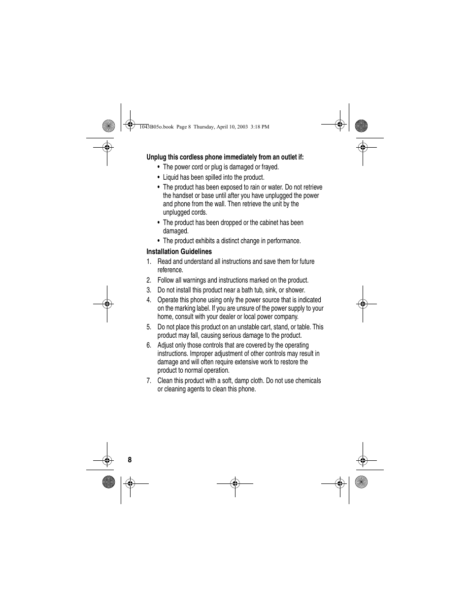 Motorola MD480 User Manual | Page 10 / 64