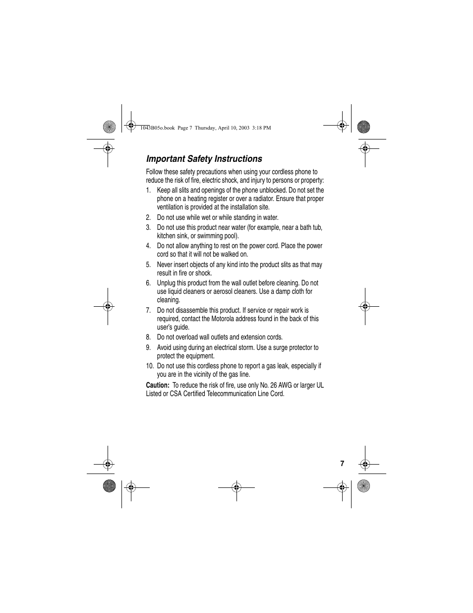 Motorola MD480 User Manual | Page 9 / 64