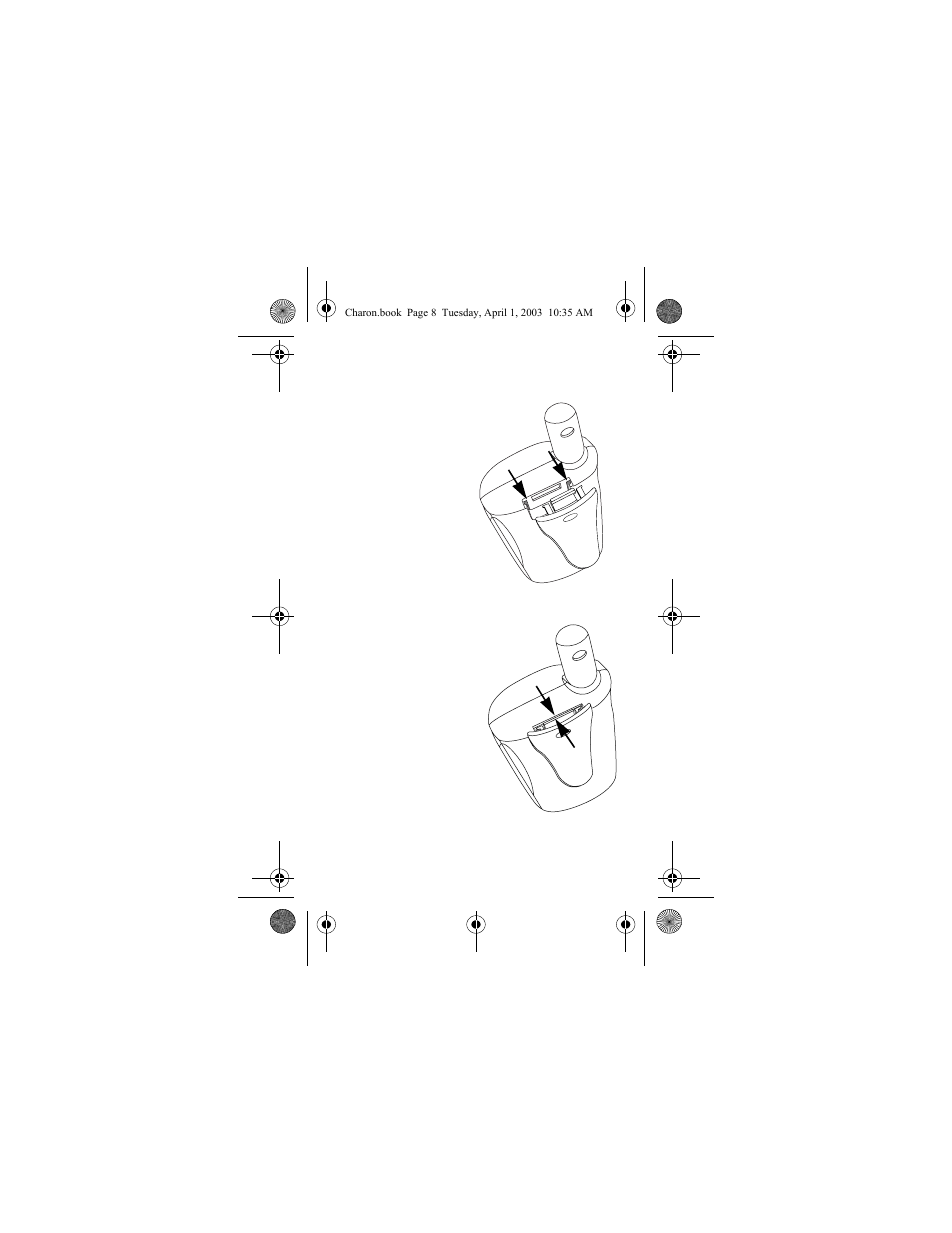 Attaching/detaching the belt clip | Motorola T4500 User Manual | Page 9 / 20
