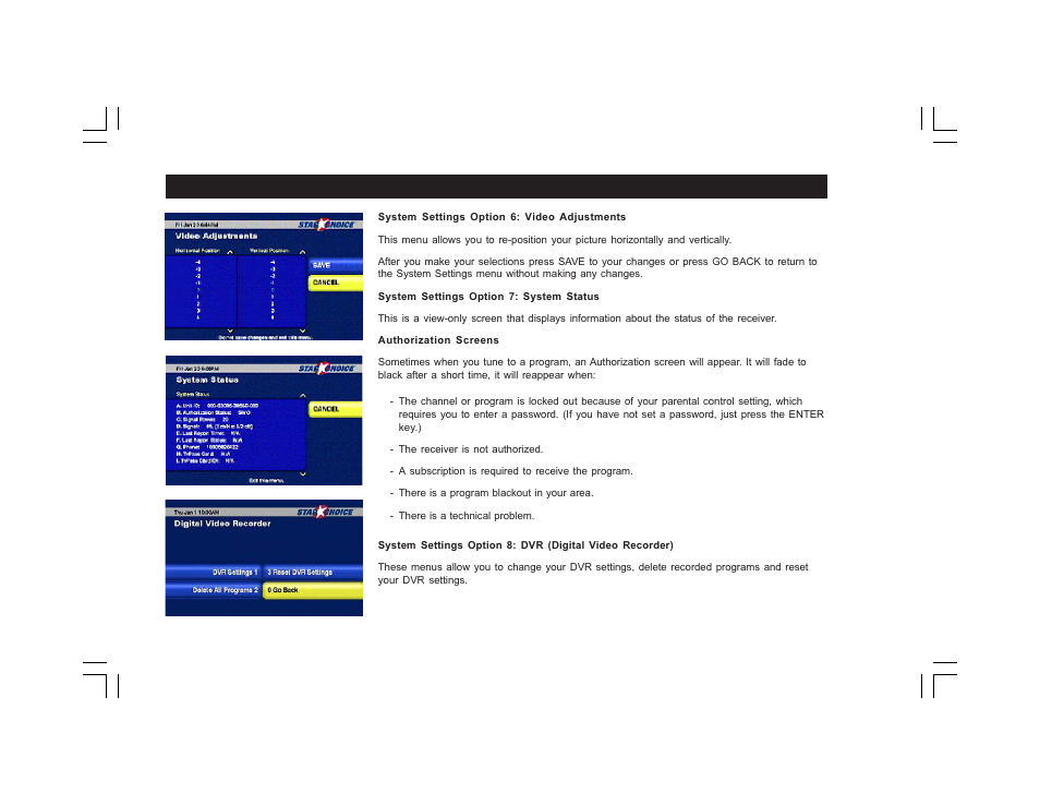 Motorola DVR530 User Manual | Page 20 / 44