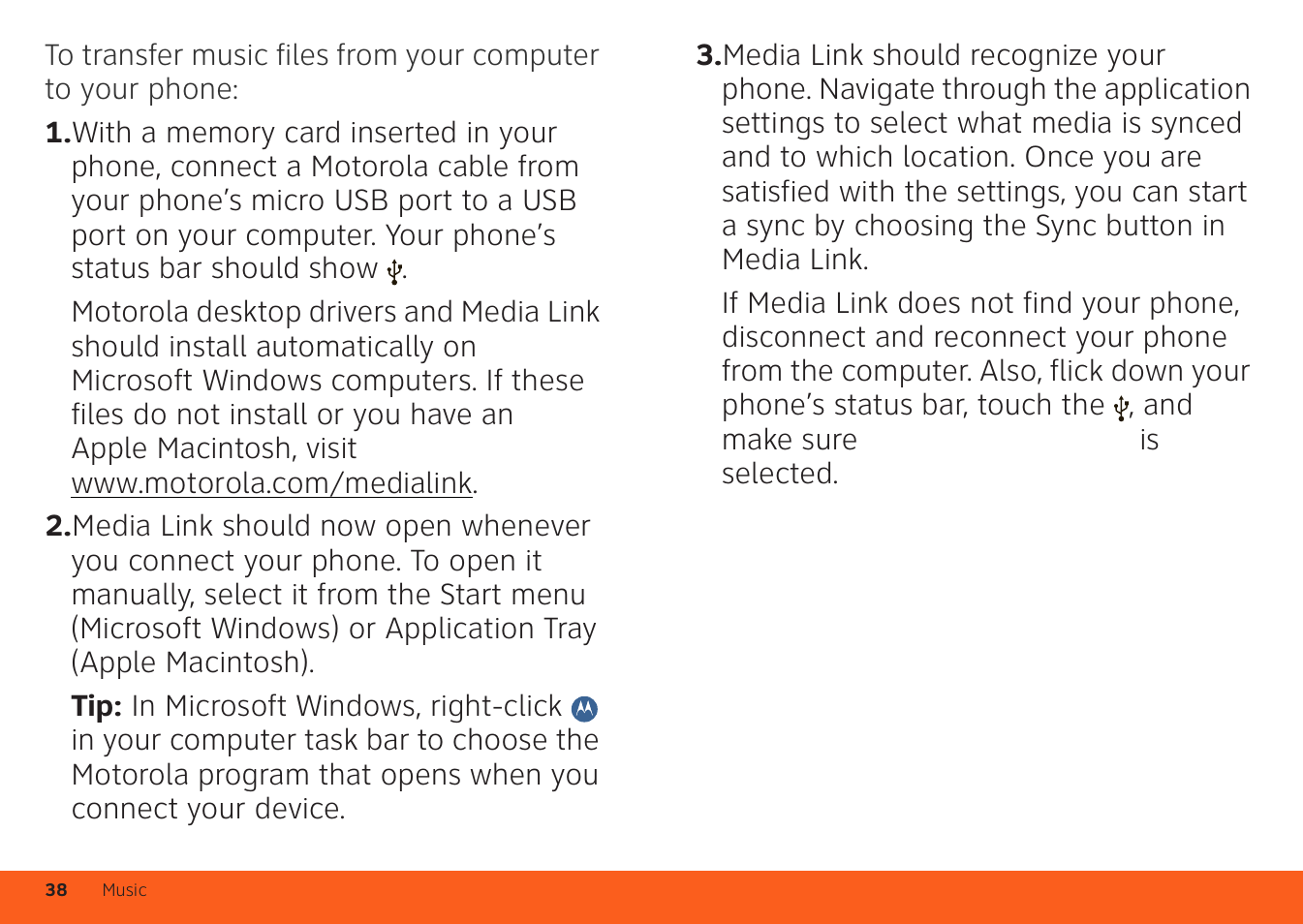 Motorola ATRIX 4G User Manual | Page 40 / 88