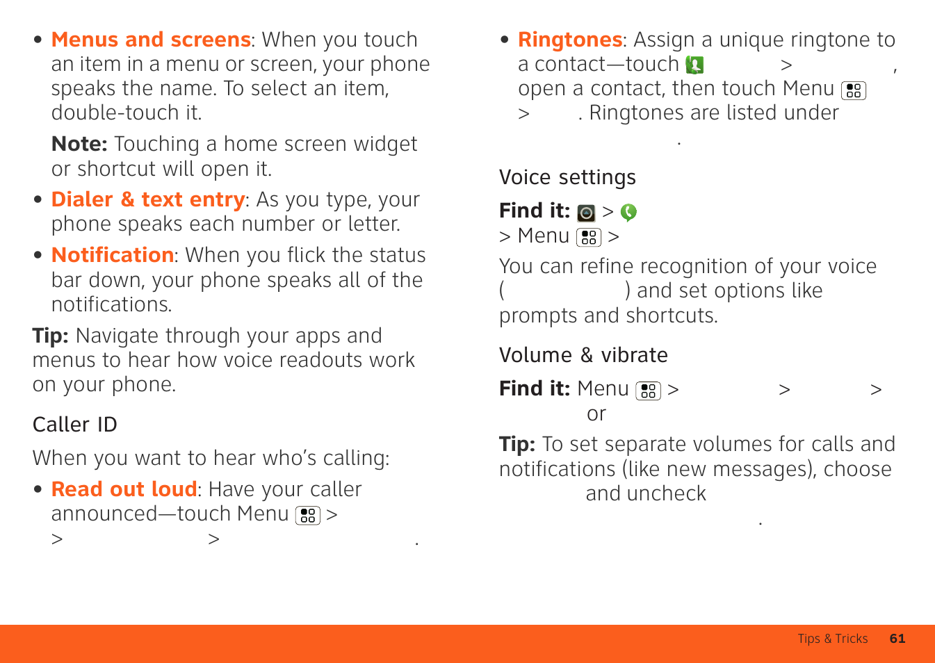 Motorola ATRIX 4G User Manual | Page 63 / 88