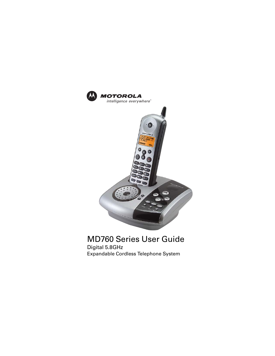 Motorola MD760 User Manual | 73 pages