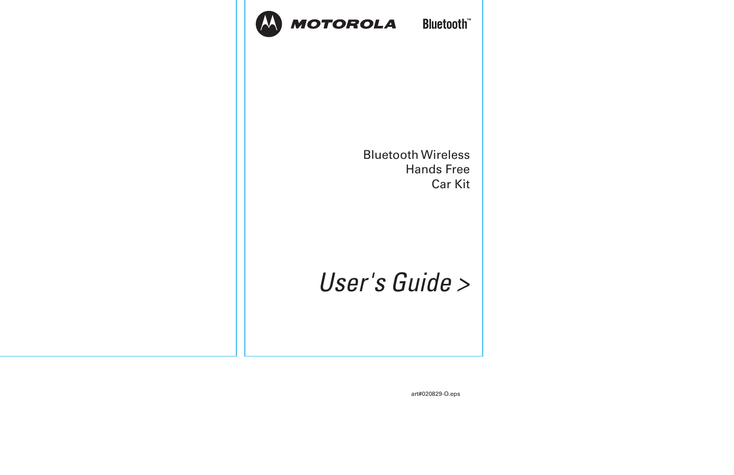 Motorola Bluetooth Wireless Hands Free User Manual | 25 pages