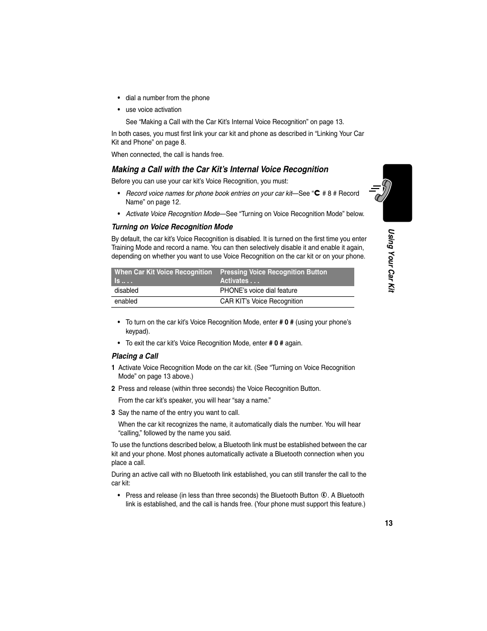 Motorola Bluetooth Wireless Hands Free User Manual | Page 15 / 25