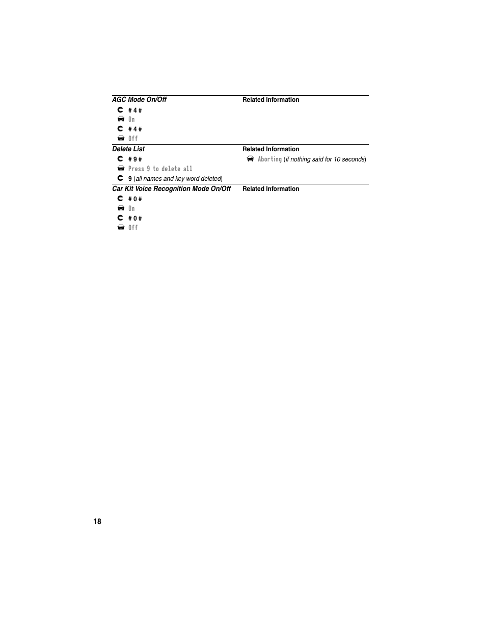 Motorola Bluetooth Wireless Hands Free User Manual | Page 20 / 25