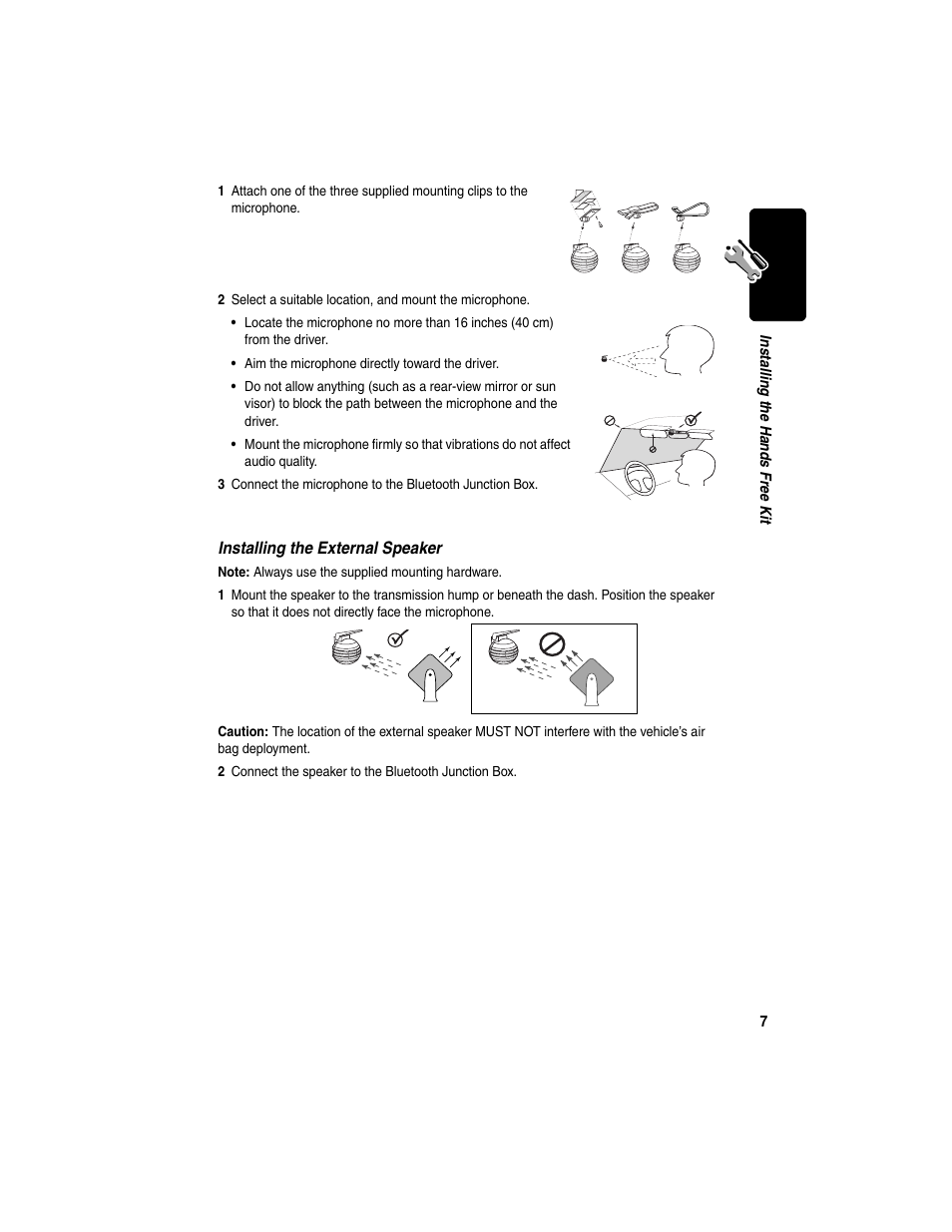 Motorola Bluetooth Wireless Hands Free User Manual | Page 9 / 25