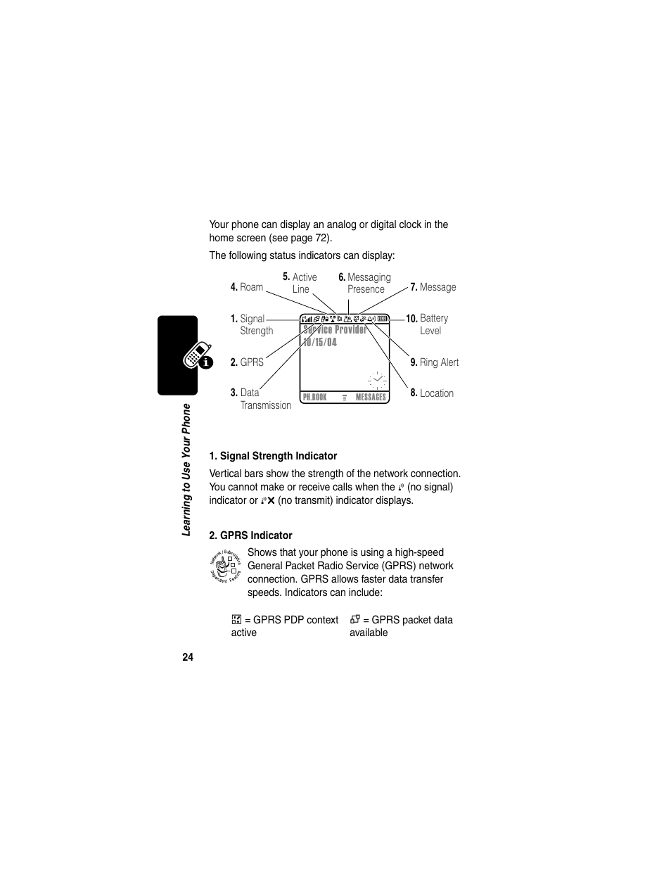 Motorola C380 User Manual | Page 24 / 97