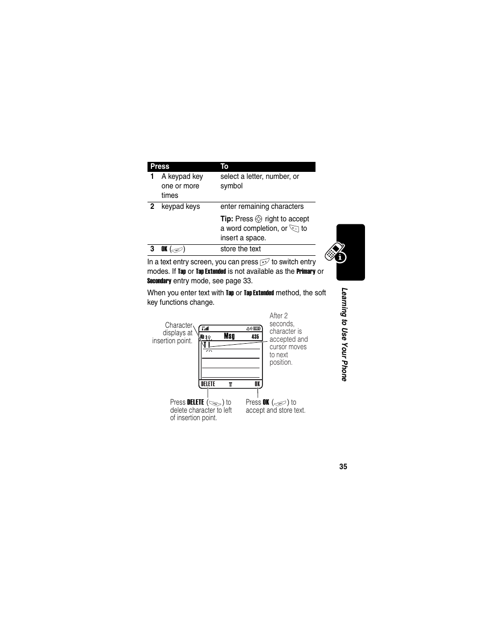 Motorola C380 User Manual | Page 35 / 97