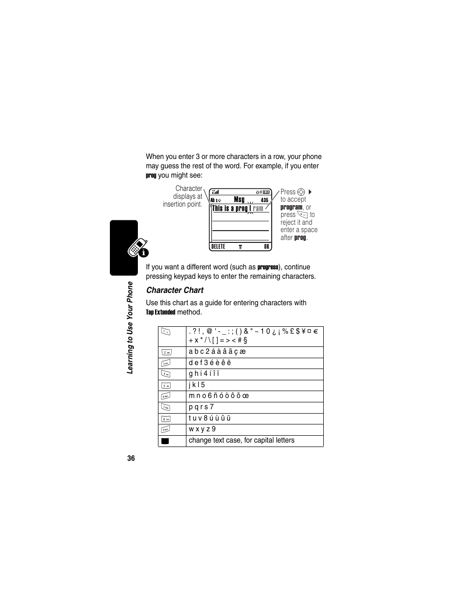 Motorola C380 User Manual | Page 36 / 97