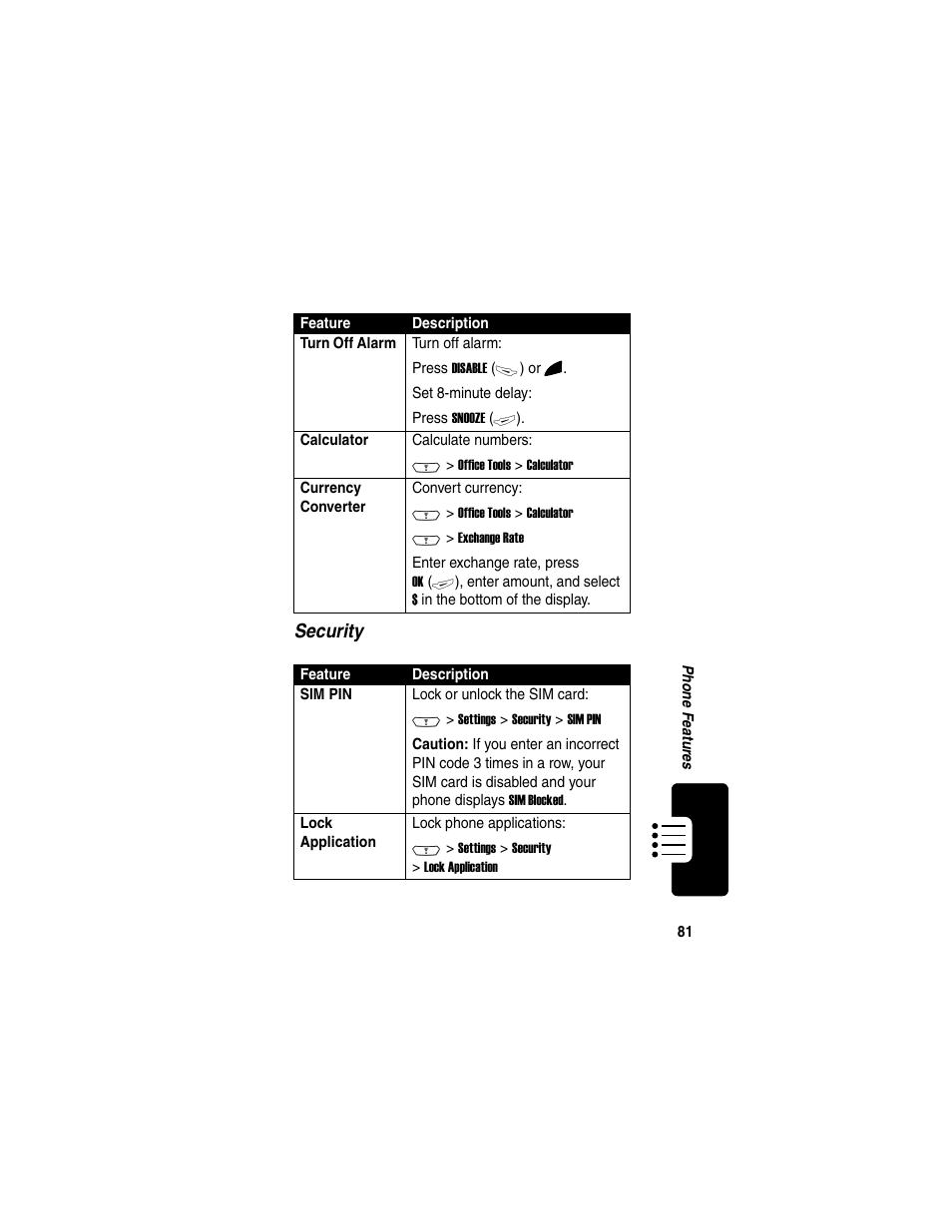 Motorola C380 User Manual | Page 81 / 97