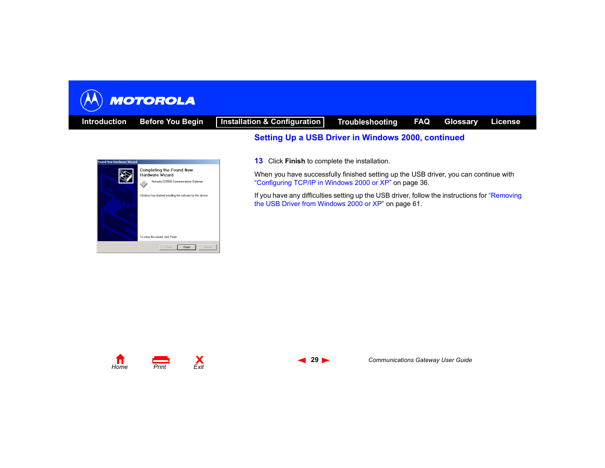 Motorola Communications Gateway User Manual | Page 34 / 82