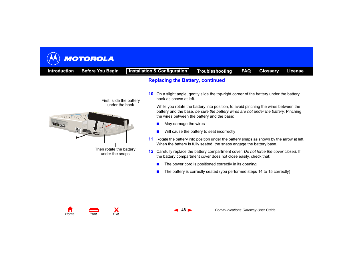 Motorola Communications Gateway User Manual | Page 53 / 82