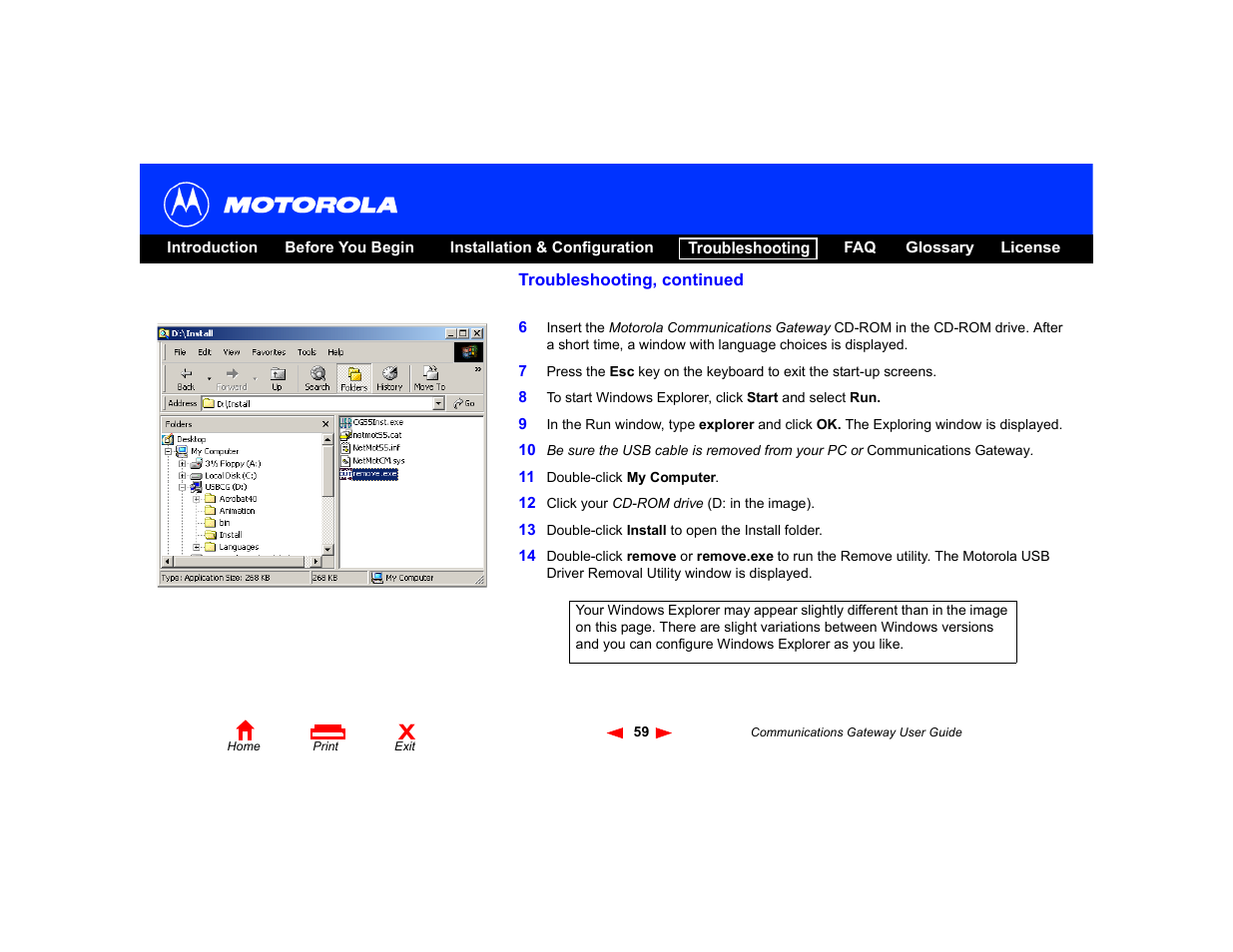 Motorola Communications Gateway User Manual | Page 64 / 82