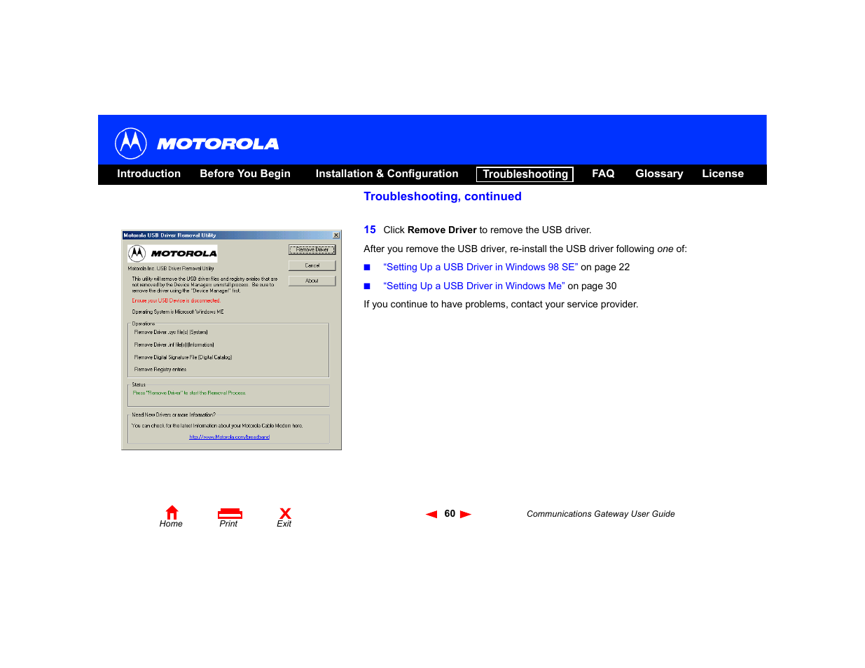 Motorola Communications Gateway User Manual | Page 65 / 82