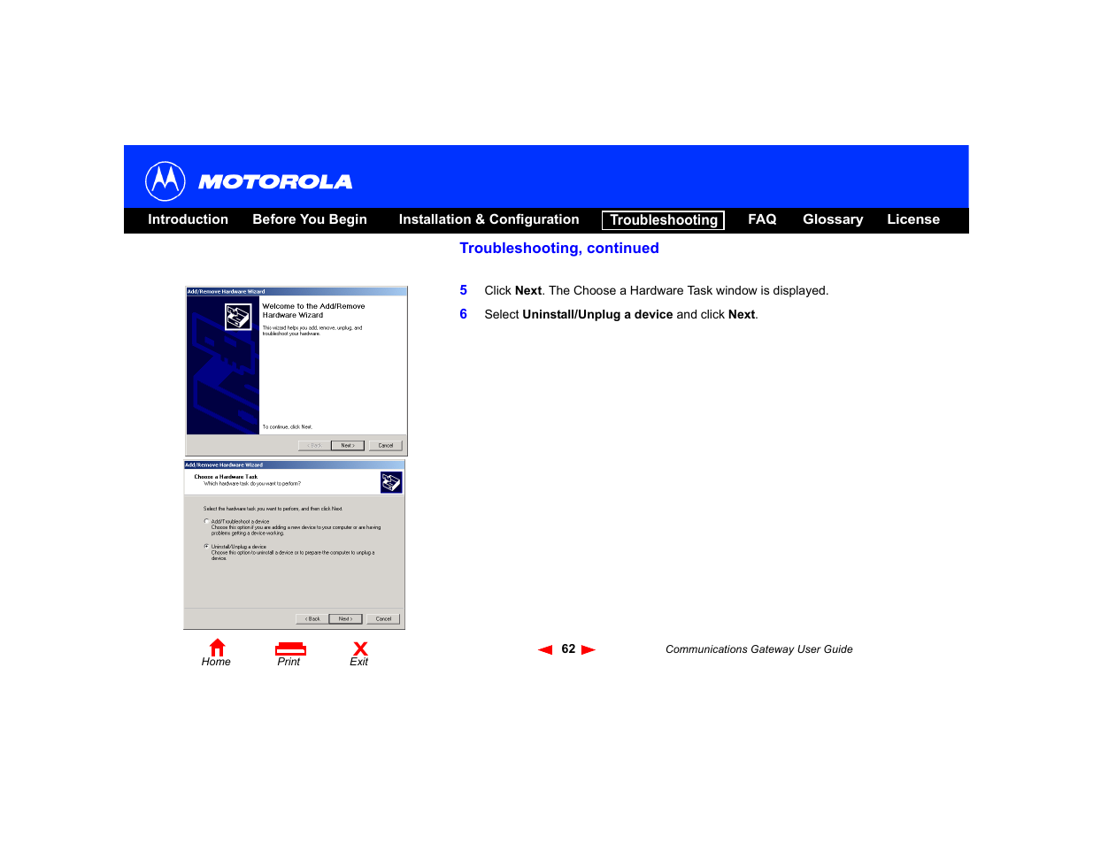 Motorola Communications Gateway User Manual | Page 67 / 82