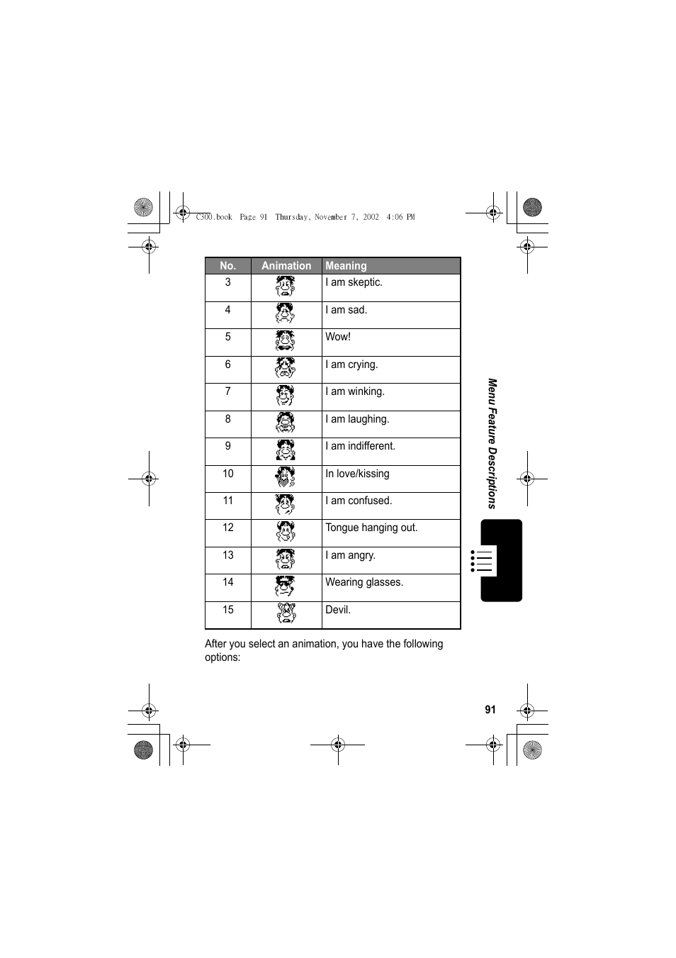 Motorola C300 User Manual | Page 91 / 140