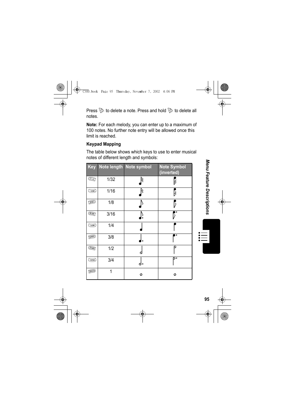 Motorola C300 User Manual | Page 95 / 140