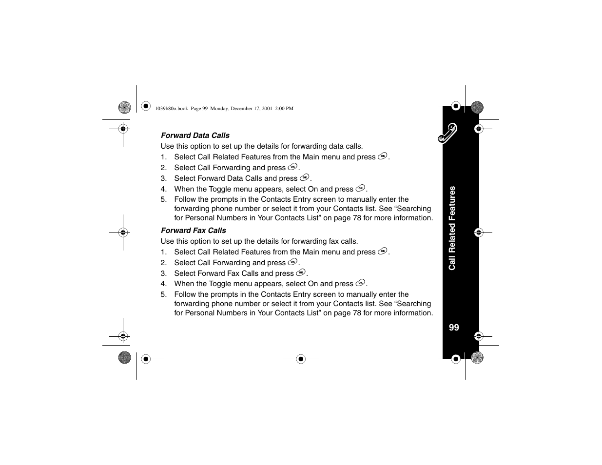 Motorola V101 User Manual | Page 103 / 178