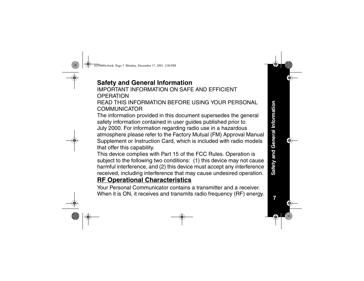 Safety and general information | Motorola V101 User Manual | Page 11 / 178