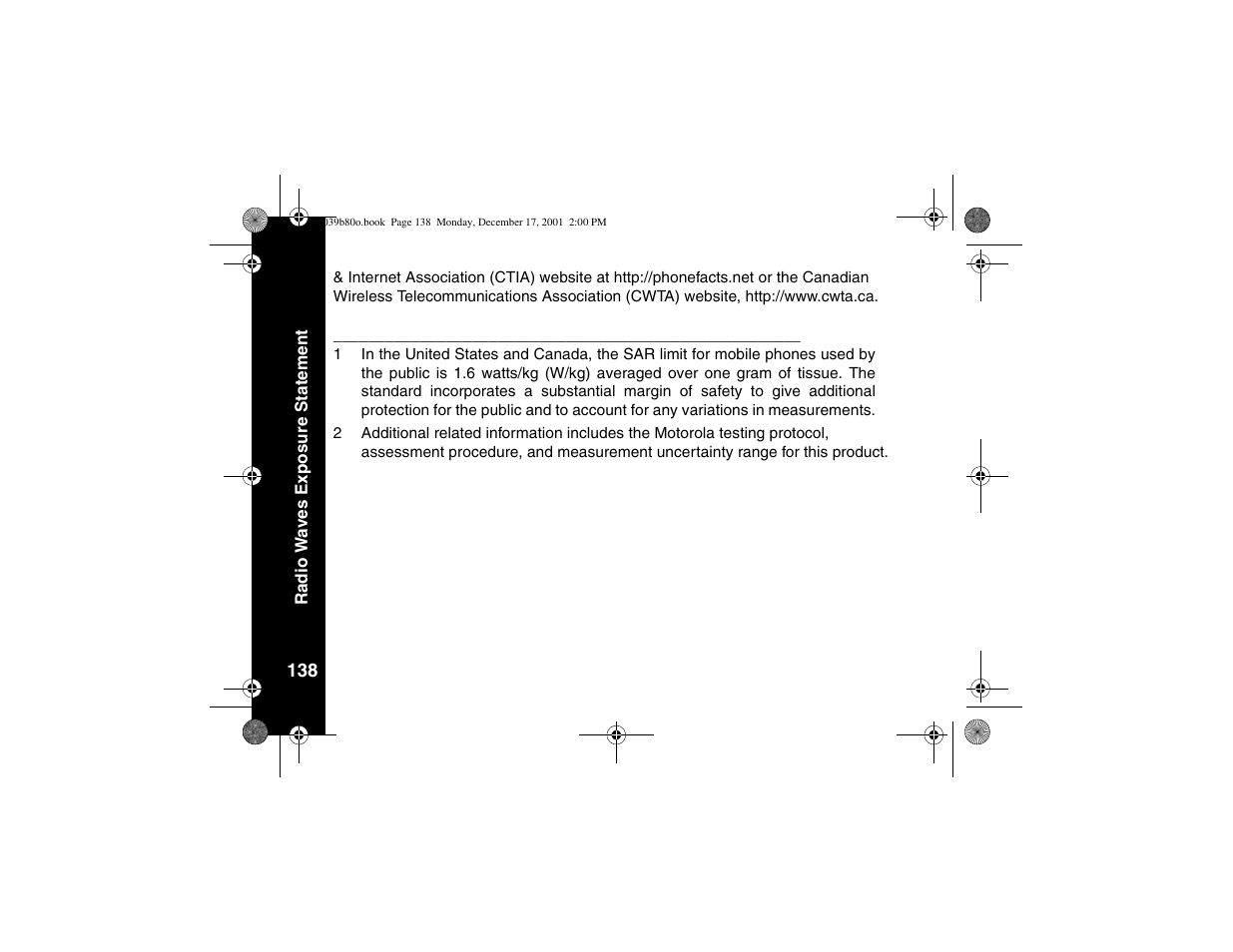 Motorola V101 User Manual | Page 142 / 178