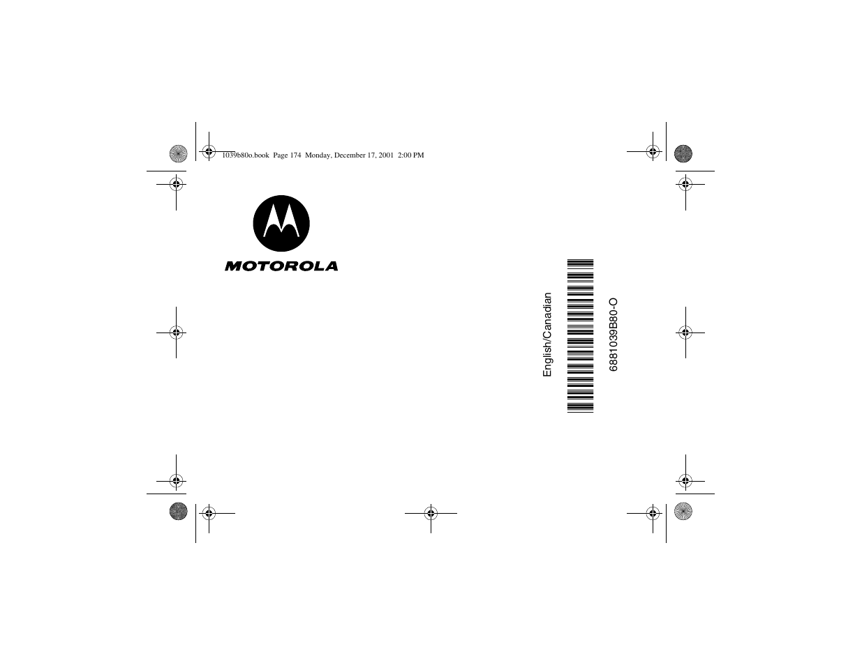 Motorola V101 User Manual | Page 178 / 178