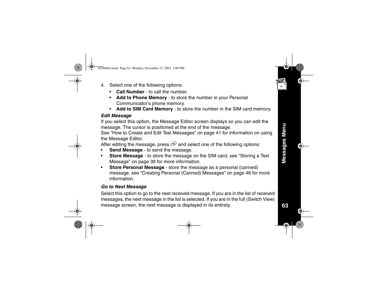 Motorola V101 User Manual | Page 67 / 178