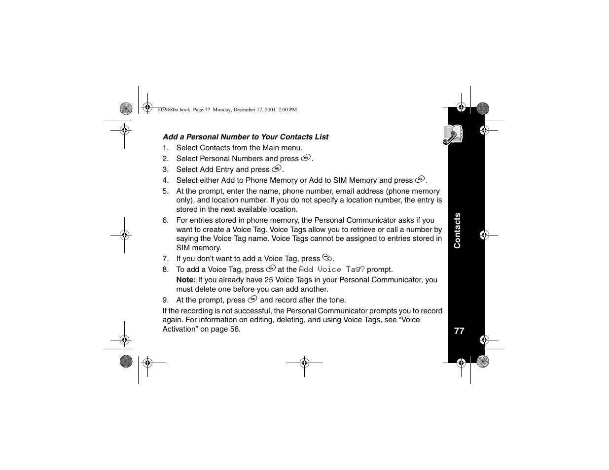 Motorola V101 User Manual | Page 81 / 178