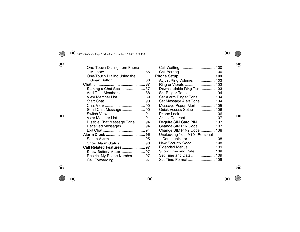 Motorola V101 User Manual | Page 9 / 178