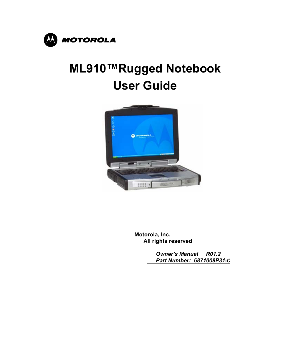 Motorola ML910 User Manual | 180 pages