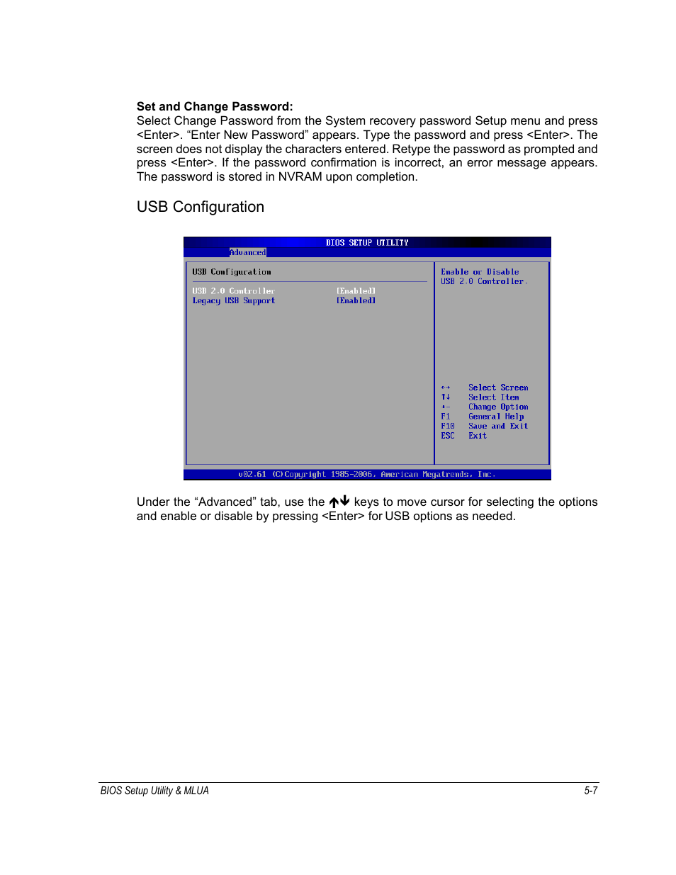 Usb configuration | Motorola ML910 User Manual | Page 101 / 180