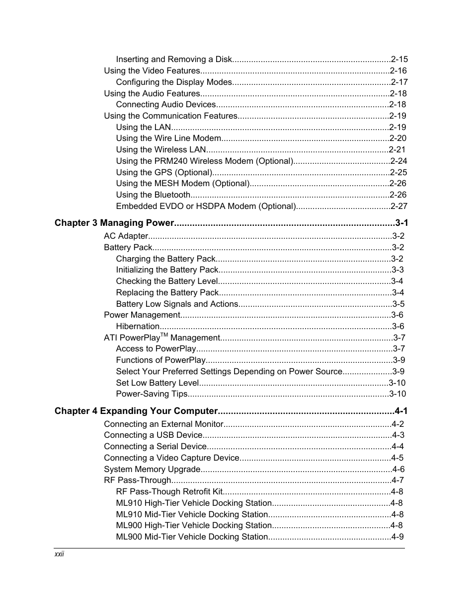 Motorola ML910 User Manual | Page 24 / 180