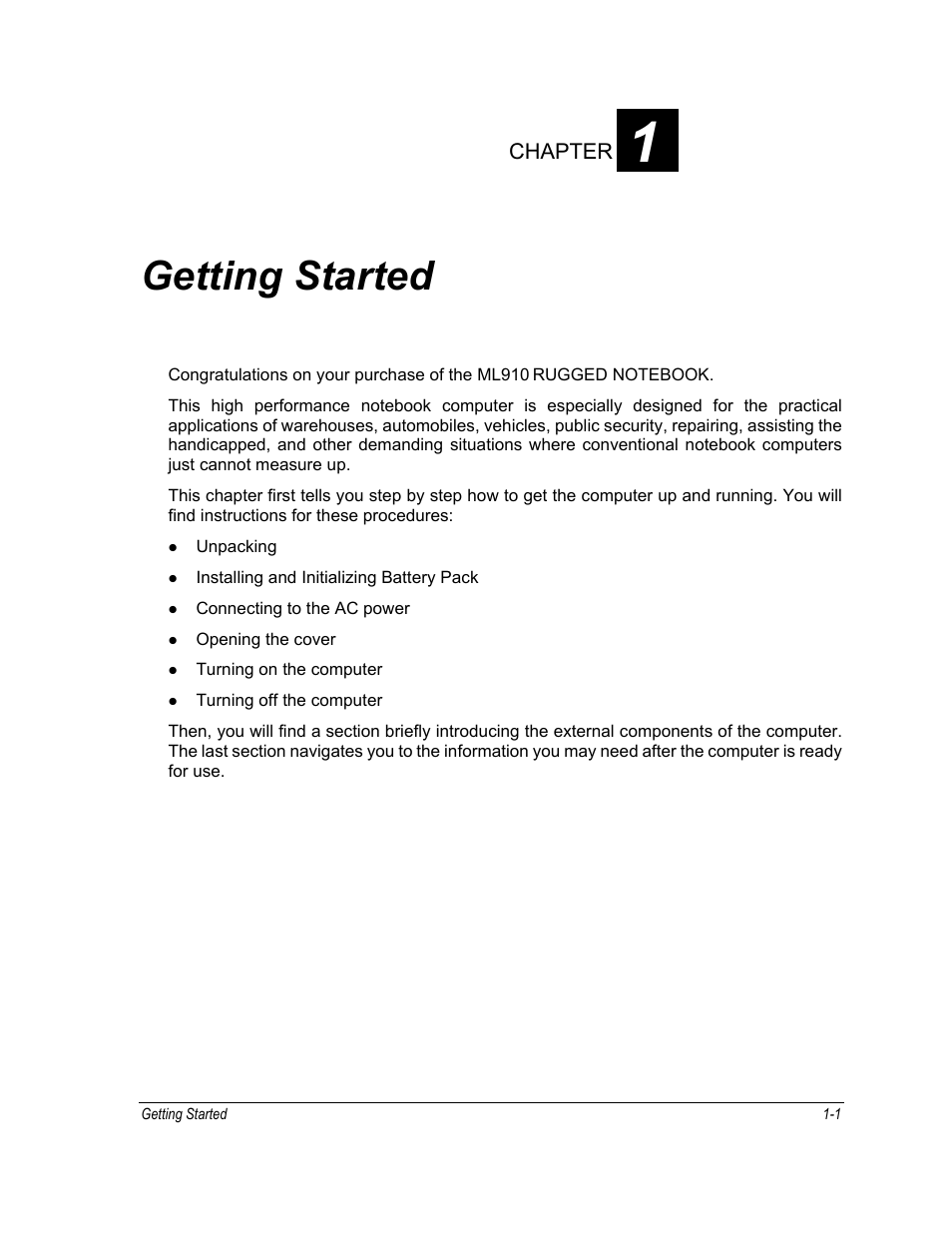 Getting started | Motorola ML910 User Manual | Page 29 / 180