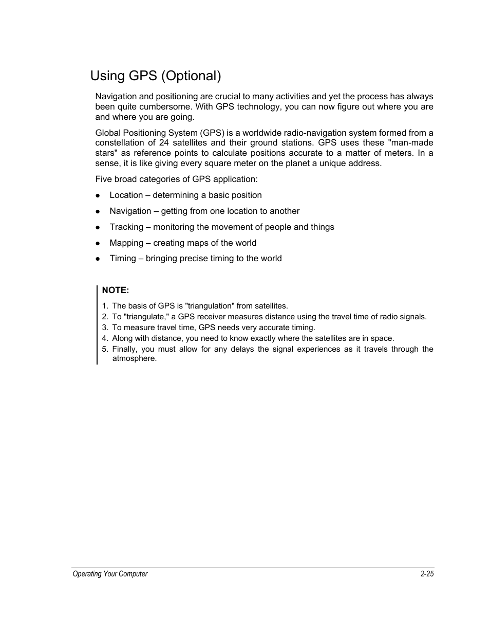 Using gps (optional) | Motorola ML910 User Manual | Page 69 / 180
