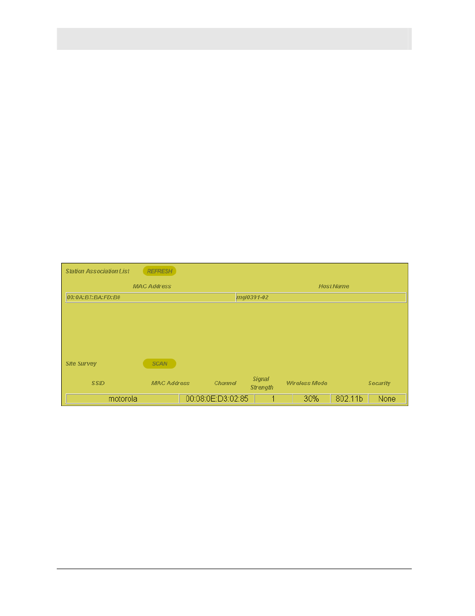 Monitoring wireless access points | Motorola WR850 User Manual | Page 54 / 97
