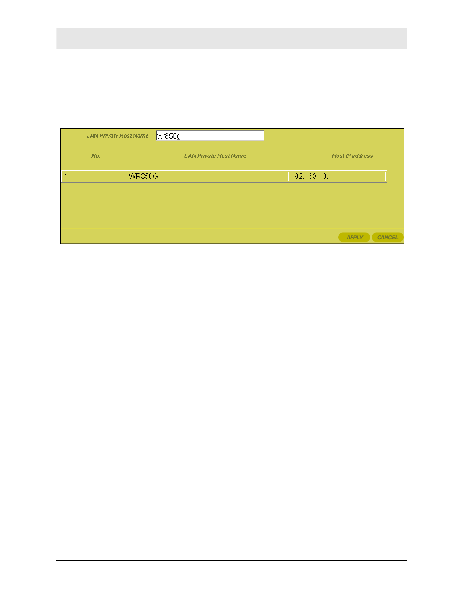 Configuring the router host name, Configuring network router settings | Motorola WR850 User Manual | Page 66 / 97