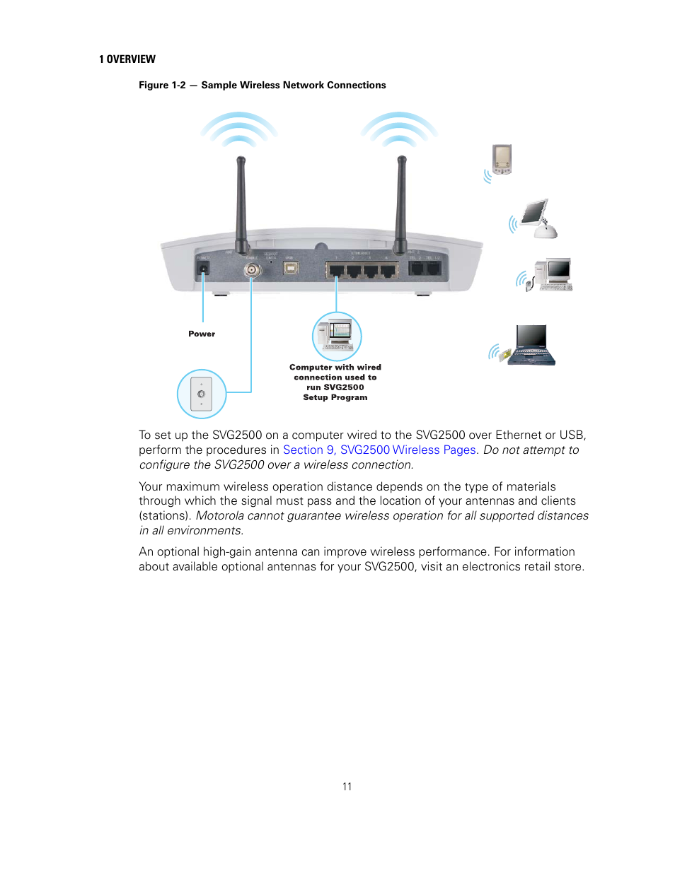 Motorola SURFBOARD SVG2500 User Manual | Page 26 / 175