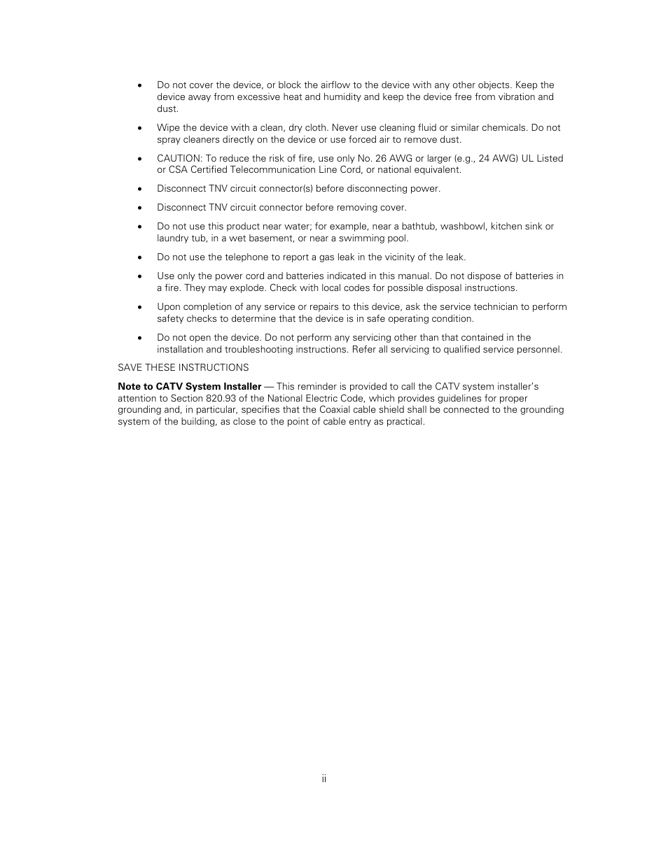 Motorola SURFBOARD SVG2500 User Manual | Page 3 / 175
