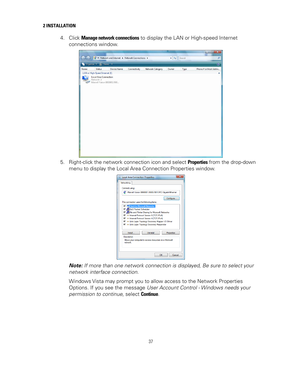 Motorola SURFBOARD SVG2500 User Manual | Page 52 / 175