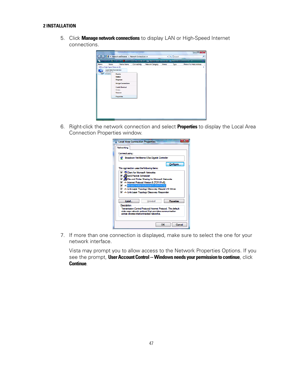 Motorola SURFBOARD SVG2500 User Manual | Page 62 / 175