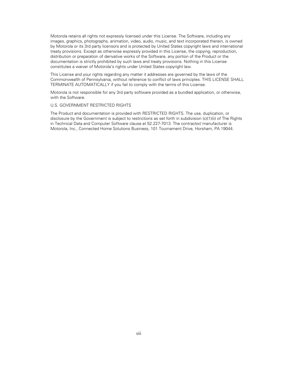 Motorola SURFBOARD SVG2500 User Manual | Page 9 / 175